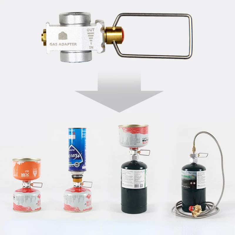 Camping Cooking Gazebo - Adaptor isi ulang kompor berkemah luar