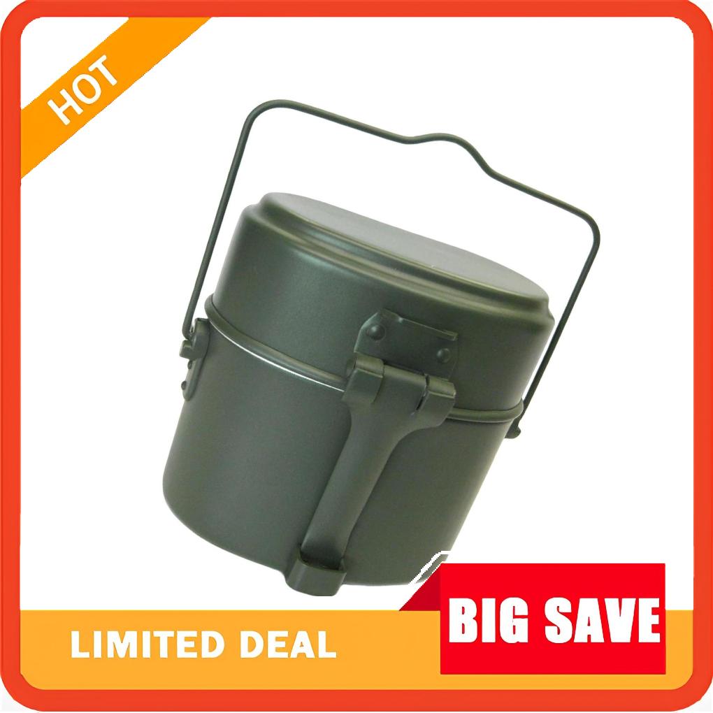 Camping Cooking Kit Box - 3 Buah/Set Kotak Makan Siang Panci