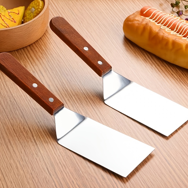 Camping Cooking Set Large - 1 Buah Spatula Penggorengan Baja Tahan
