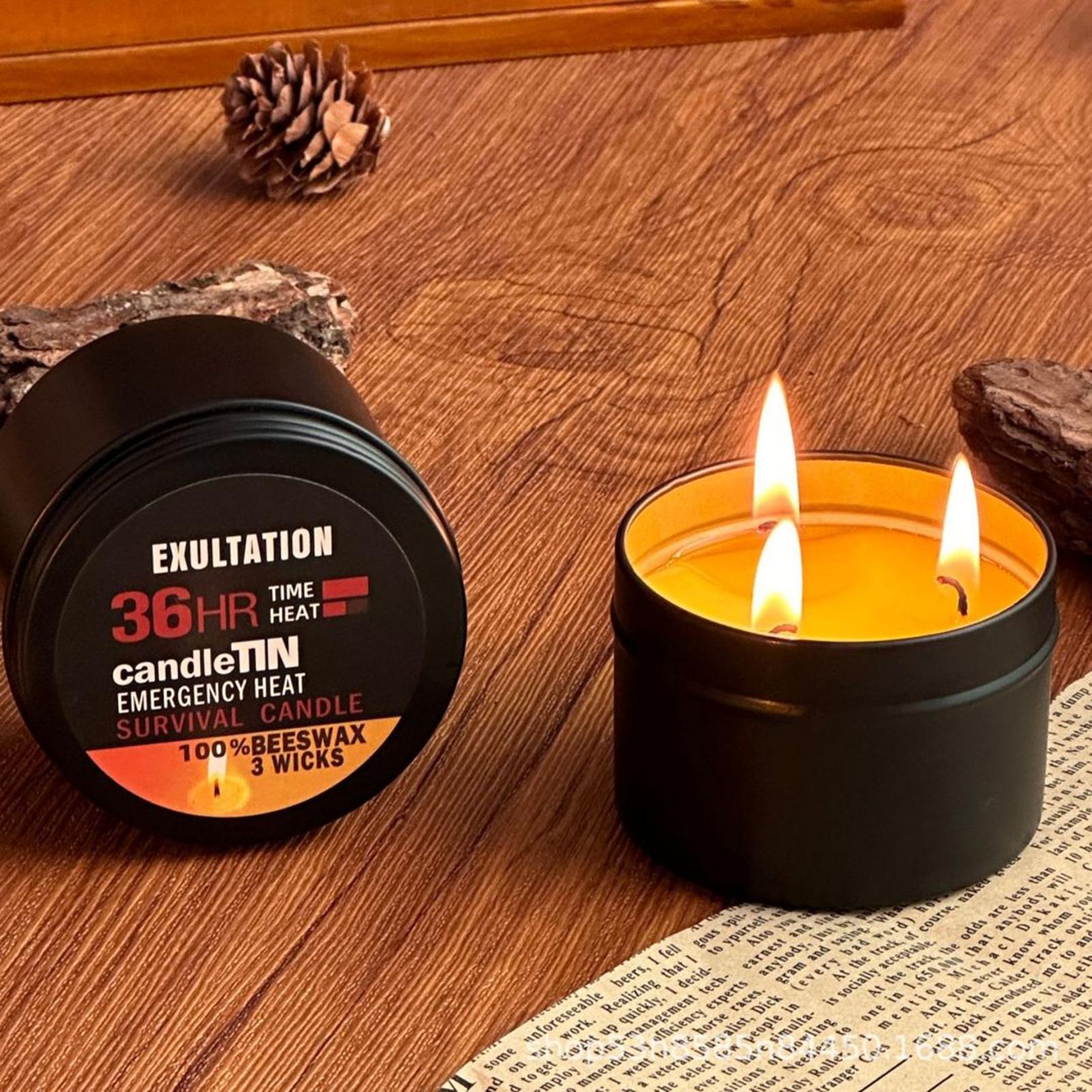 Camping Cooking Fire - Lilin Terbakar Panjang Lilin Berkemah dengan