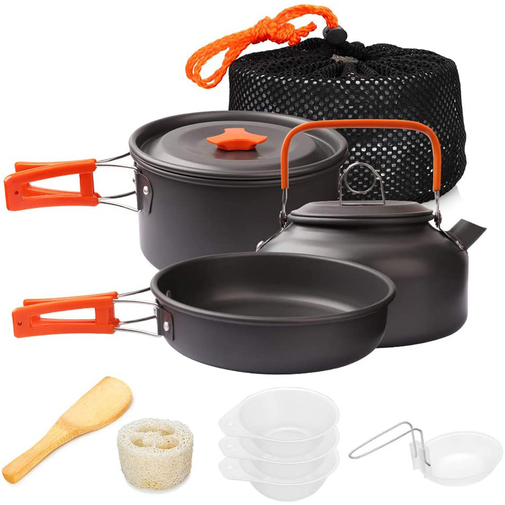 Camping Cooking Rack - 1 Buah/1Set Peralatan Masak Berkemah Set