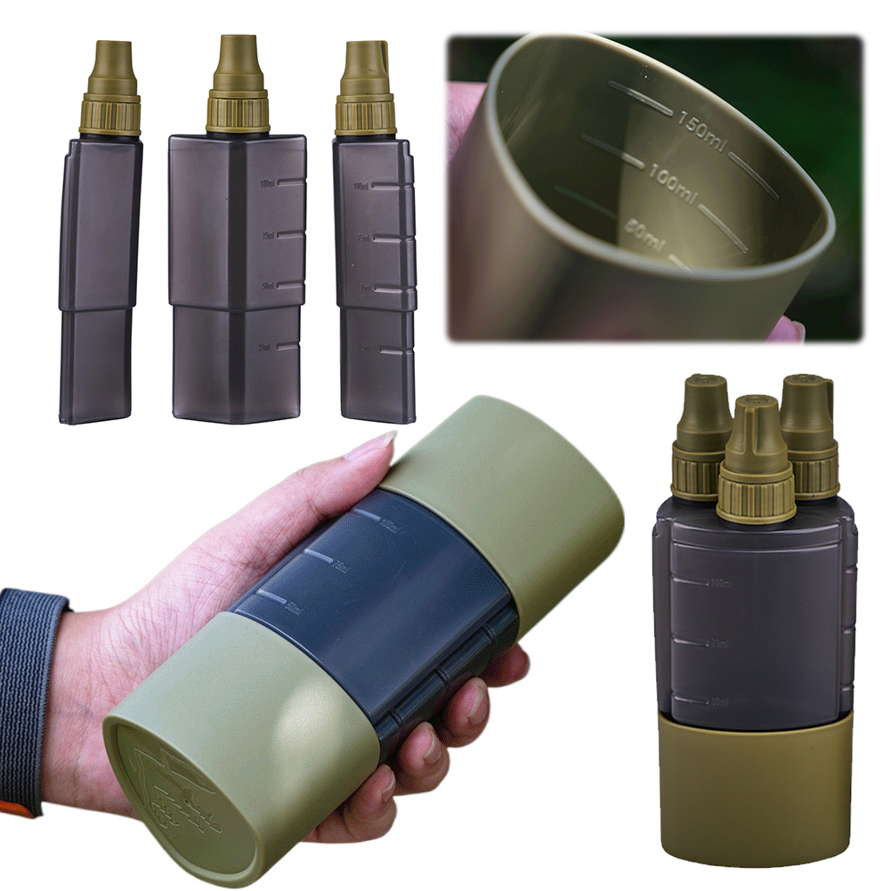 Camping Cooking Full Set - 3 In 1 Botol Dispenser Bumbu