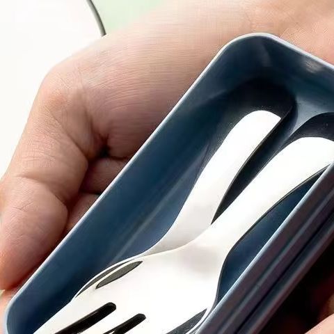 Camping Cooking And Eating Set - Set Peralatan Makan Baja Tahan Karat