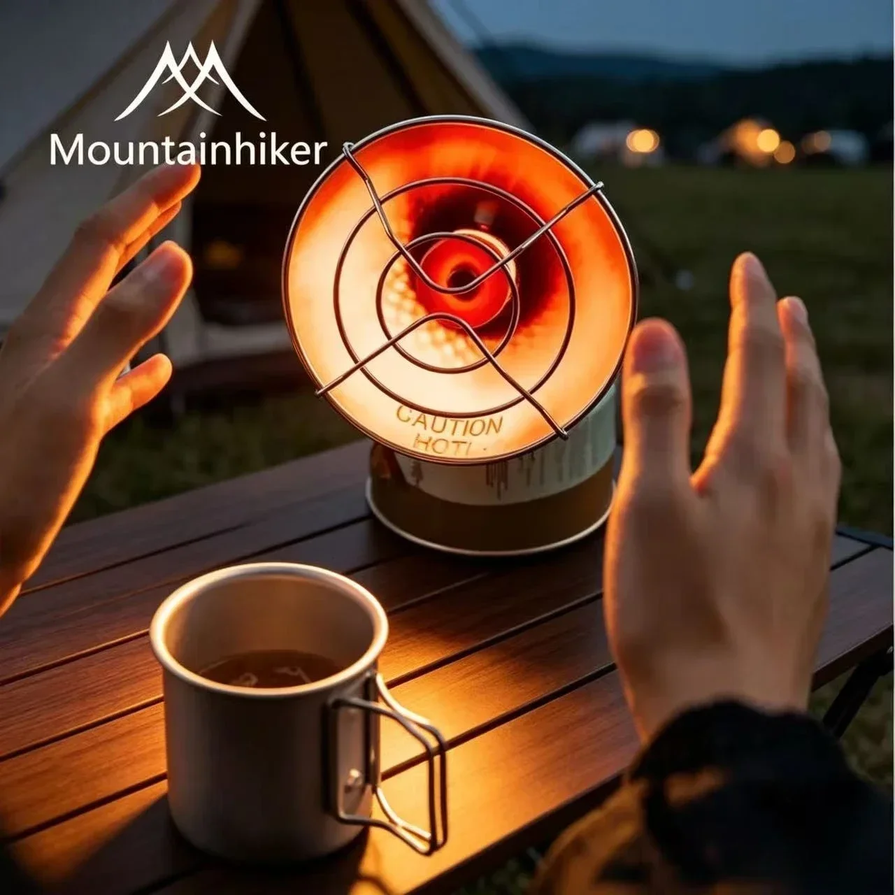 Camping Cooking Gazebo - MOUNTAINHIKER Pemanas Gas Mini Portabel untuk