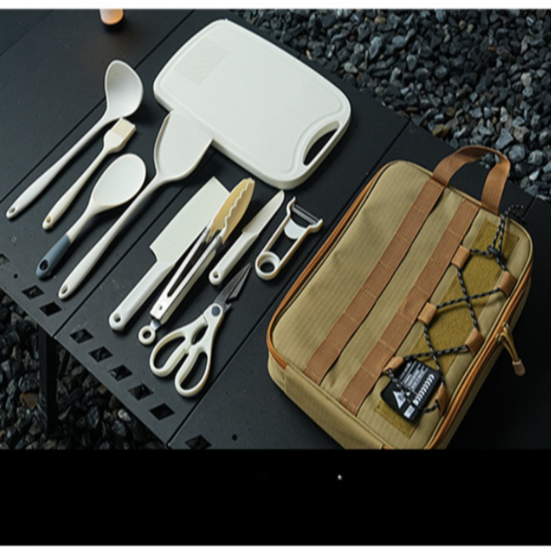Set Peralatan Dapur Portabel 9 - Camping Cooking Rack ulasan dan harga