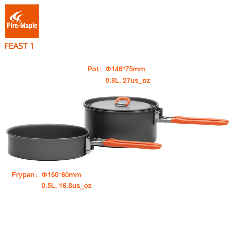 Api Maple Pesta 1 Luar Ruangan - Camping Cooking Pot Set ulasan dan harga