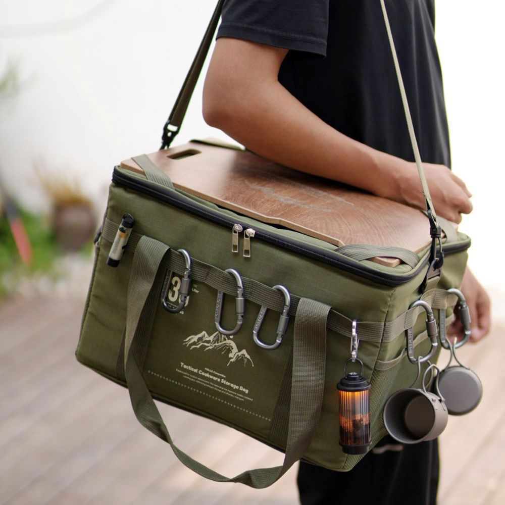 Tas Piknik Taktis 36L Tahan Ai - Camping Cooking Rack ulasan dan harga