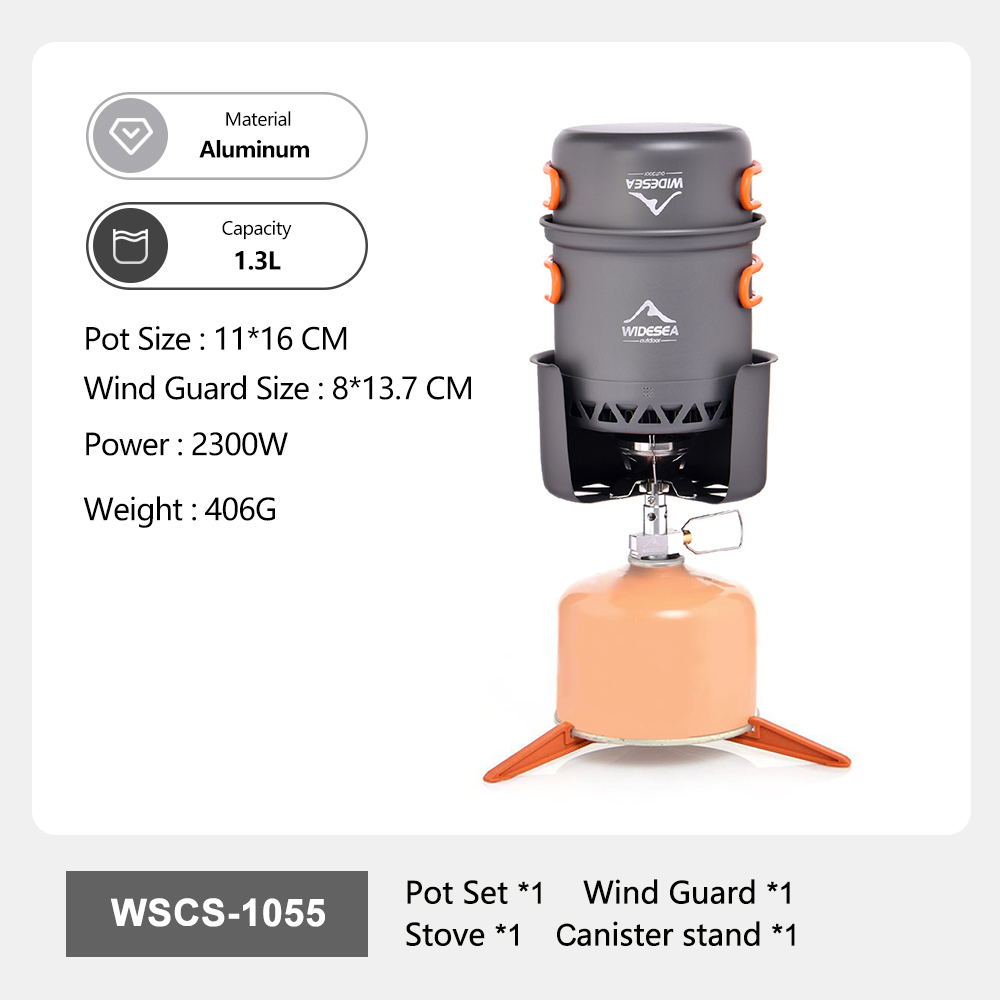 Set Kompor Camping Portabel Wi - Camping Cooking All In One ulasan dan harga