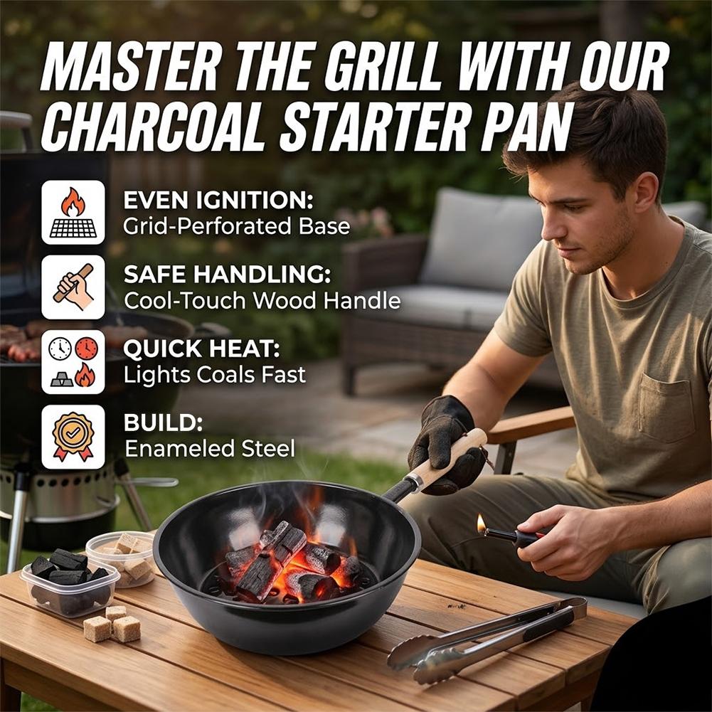 Kompor Portabel Outdoor, Panci - Charcoal Chimney Starter ulasan dan harga