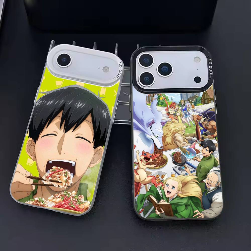 Casing HP Warna Silver Bertema - Campfire Cooking In Another World ulasan dan harga