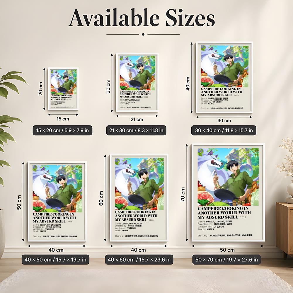 Poster Kemampuan Ajaibku di Du - Campfire Cooking In Another World ulasan dan harga