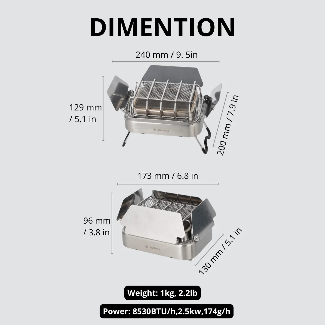 Fire-Maple Bunga Matahari X Ko - Camping Cooking Burner ulasan dan harga