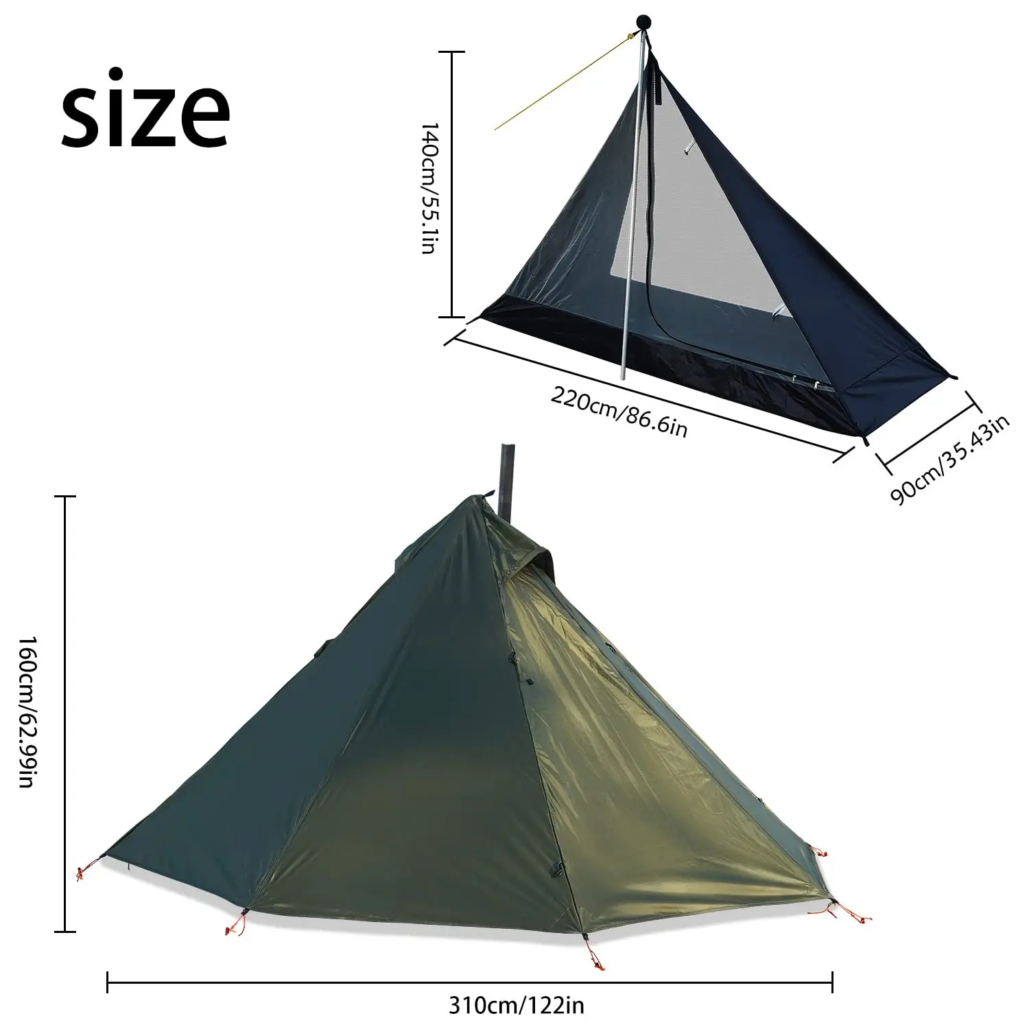 Tenda panas berkemah dengan je - Campfire Cooking In Another World ulasan dan harga