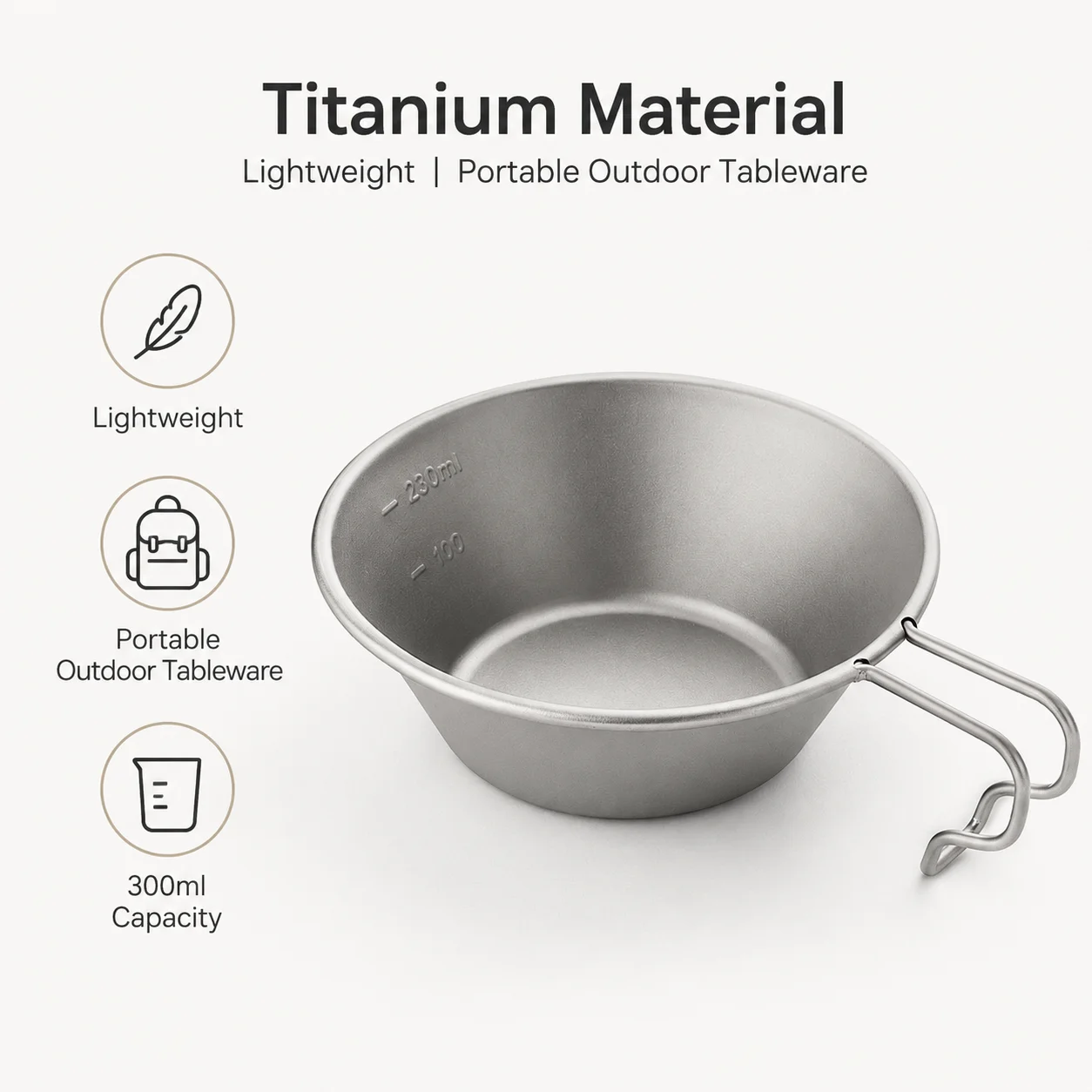 Mangkuk Titanium Sierra Ringan - Camping Cooking Set Lightweight ulasan dan harga