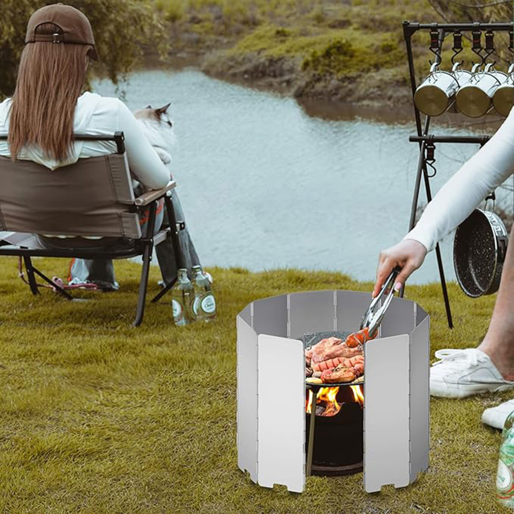 Pelindung Angin Kompor Lipat R - Camping Cooking Set Lightweight ulasan dan harga
