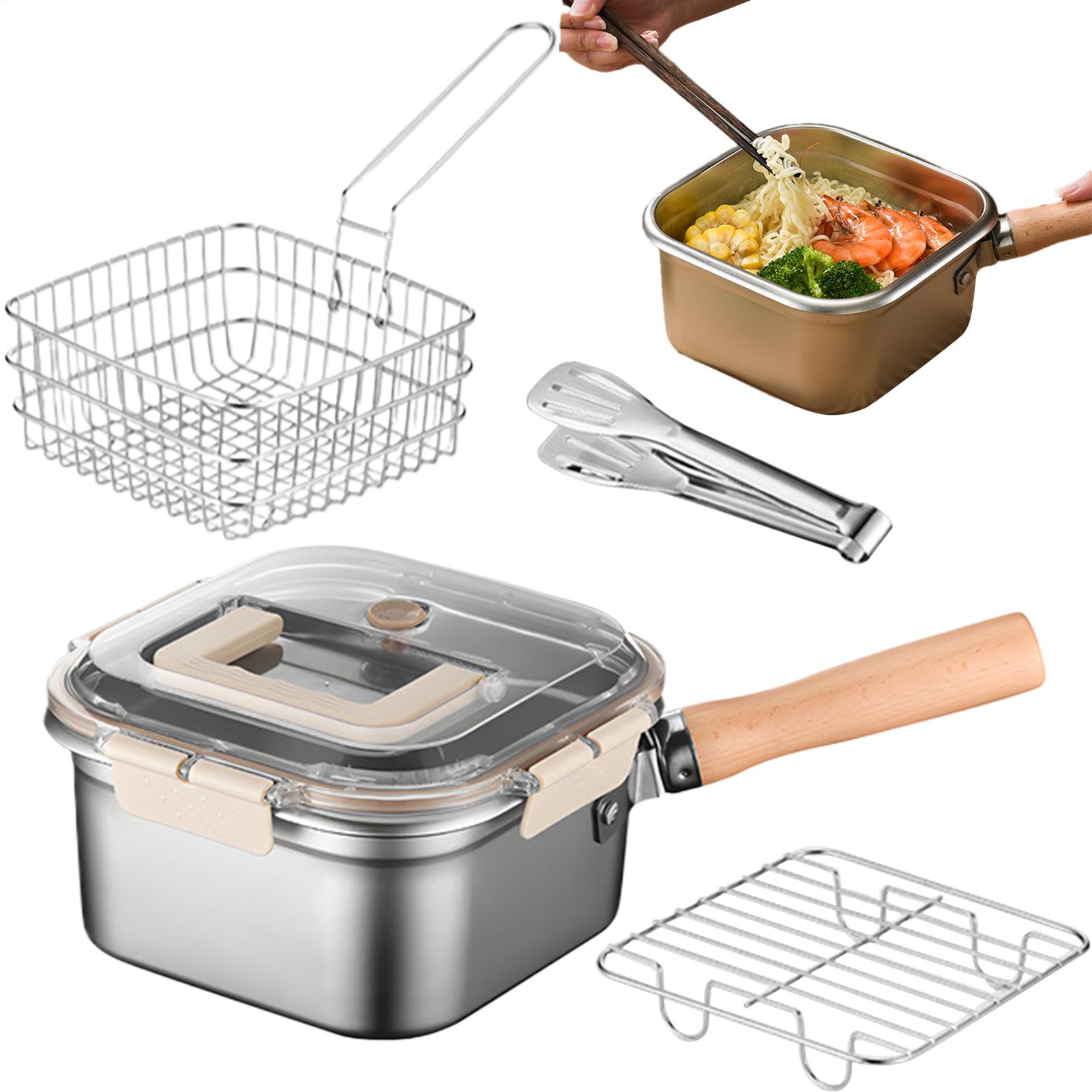 Set Panci Penggorengan Persegi - Camping Cooking Set Large ulasan dan harga
