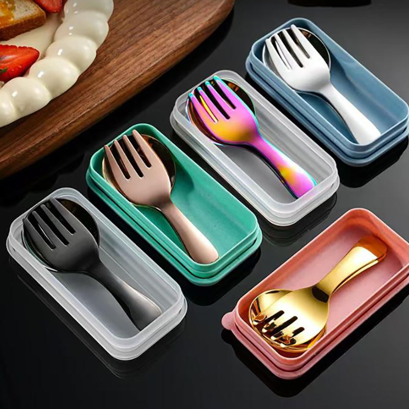 Peralatan Makan Sendok Garpu M - Camping Cooking And Eating Set ulasan dan harga