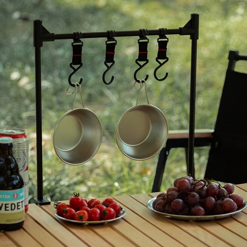PACOONE Rak Berkemah IGT Tempa - Camping Outdoor Cooking Table ulasan dan harga