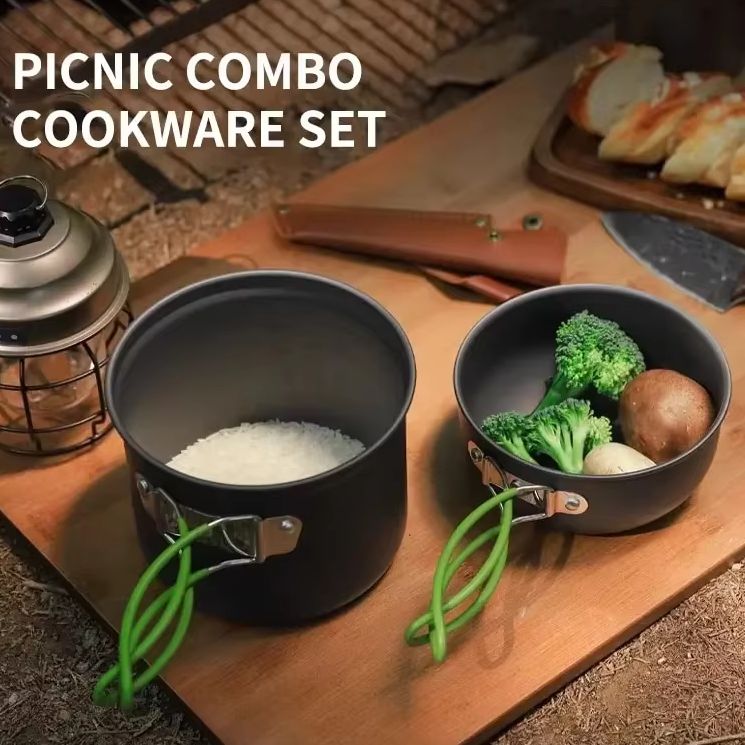 Peralatan Masak Piknik Hiking  - Camping Cooking Gear Set ulasan dan harga