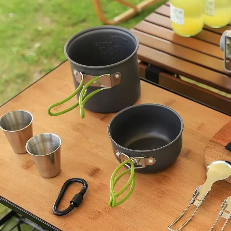 Peralatan Masak Piknik Hiking  - Camping Cooking Gear Set ulasan dan harga