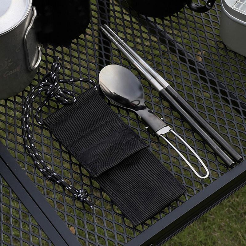 Set Makan Berkemah Perjalanan  - Camping Cooking And Eating Set ulasan dan harga