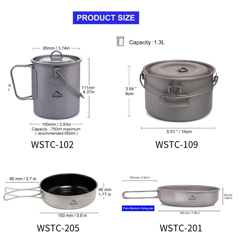 Koleksi AliExpress Layar Lebar - Camping Cooking Set Large ulasan dan harga
