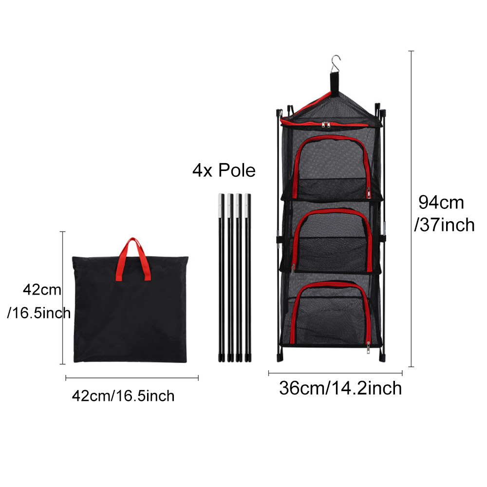 Jaring pengering berkemah 3 la - Camping Outdoor Cooking Table ulasan dan harga