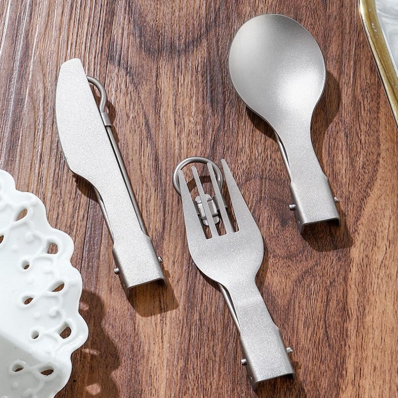 Set Peralatan Makan Lipat Tita - Camping Cooking Set Lightweight ulasan dan harga
