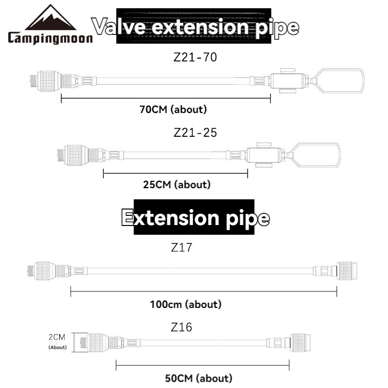CAMPINGMOON Adapter pipa ekste - Camping Cooking Burner ulasan dan harga