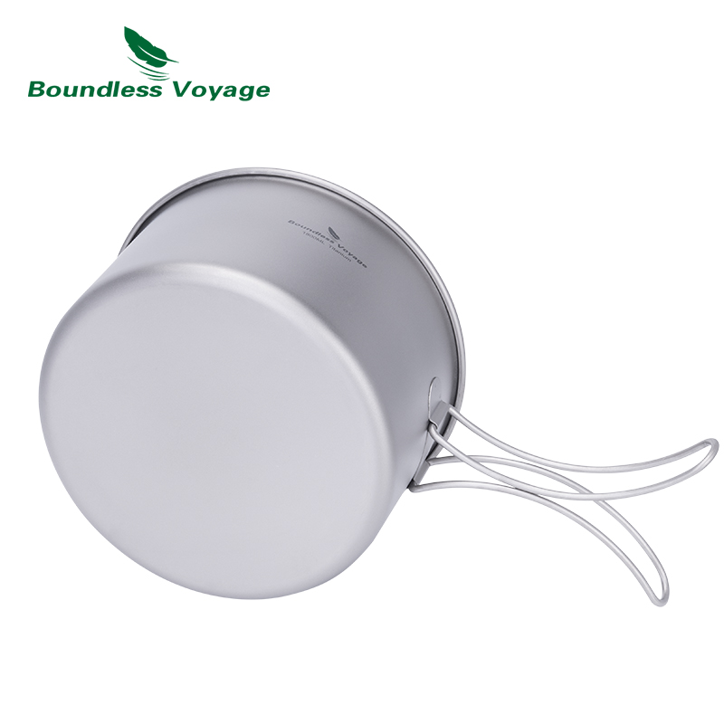 Set memasak ketel Titanium Voy - Camping Cooking Pot Set ulasan dan harga