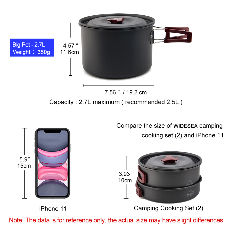 Villiea Set Peralatan Masak Be - Camping Cooking And Eating Set ulasan dan harga