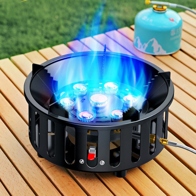 Kompor Camping Portabel 7-Tung - Camping Cooking Burner ulasan dan harga
