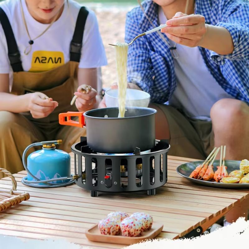 Kompor Camping Portabel 7-Tung - Camping Cooking Burner ulasan dan harga