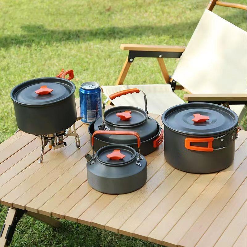Peralatan Masak Camping Alumin - Camping Cooking Set Large ulasan dan harga