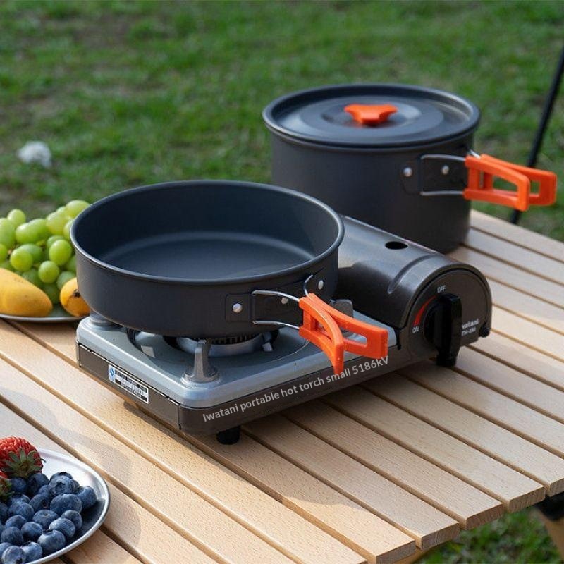 Peralatan Masak Camping Alumin - Camping Cooking Set Large ulasan dan harga
