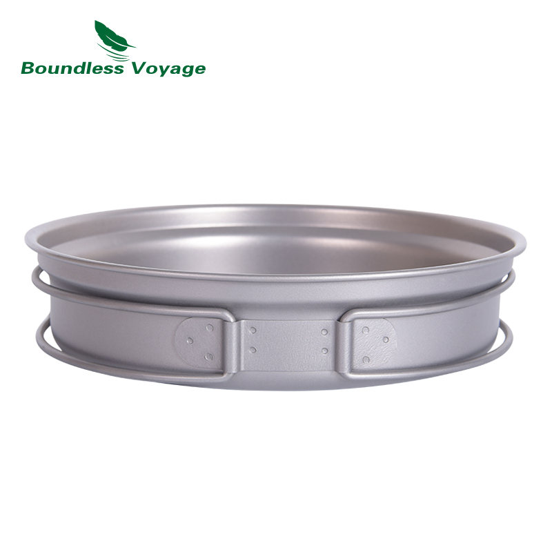 Panci Titanium & Wajan Penggor - Camping Cooking Set Large ulasan dan harga