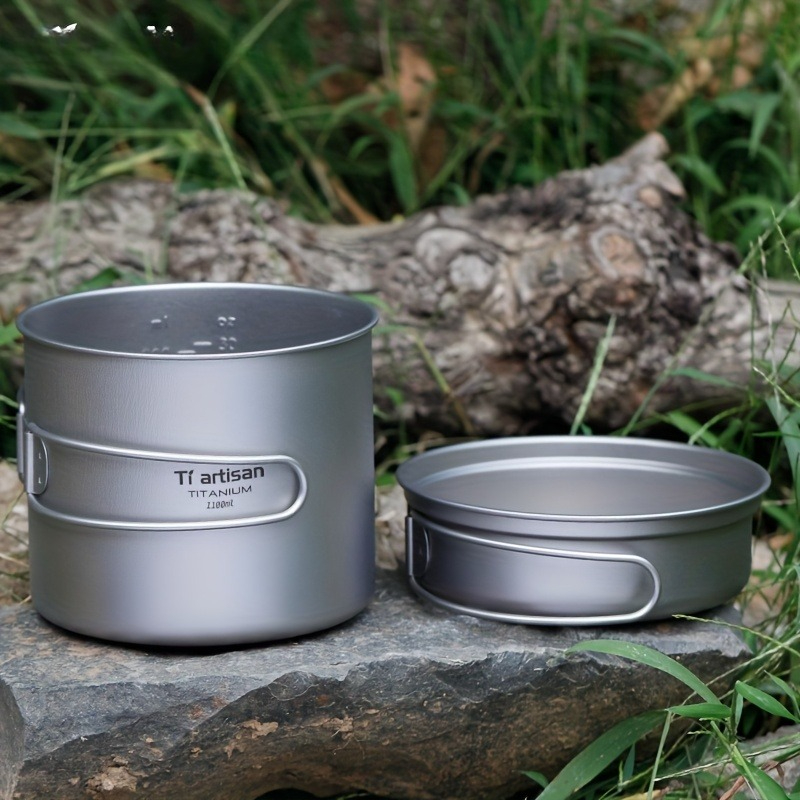 Set Peralatan Masak Titanium M - Camping Cooking Set Lightweight ulasan dan harga