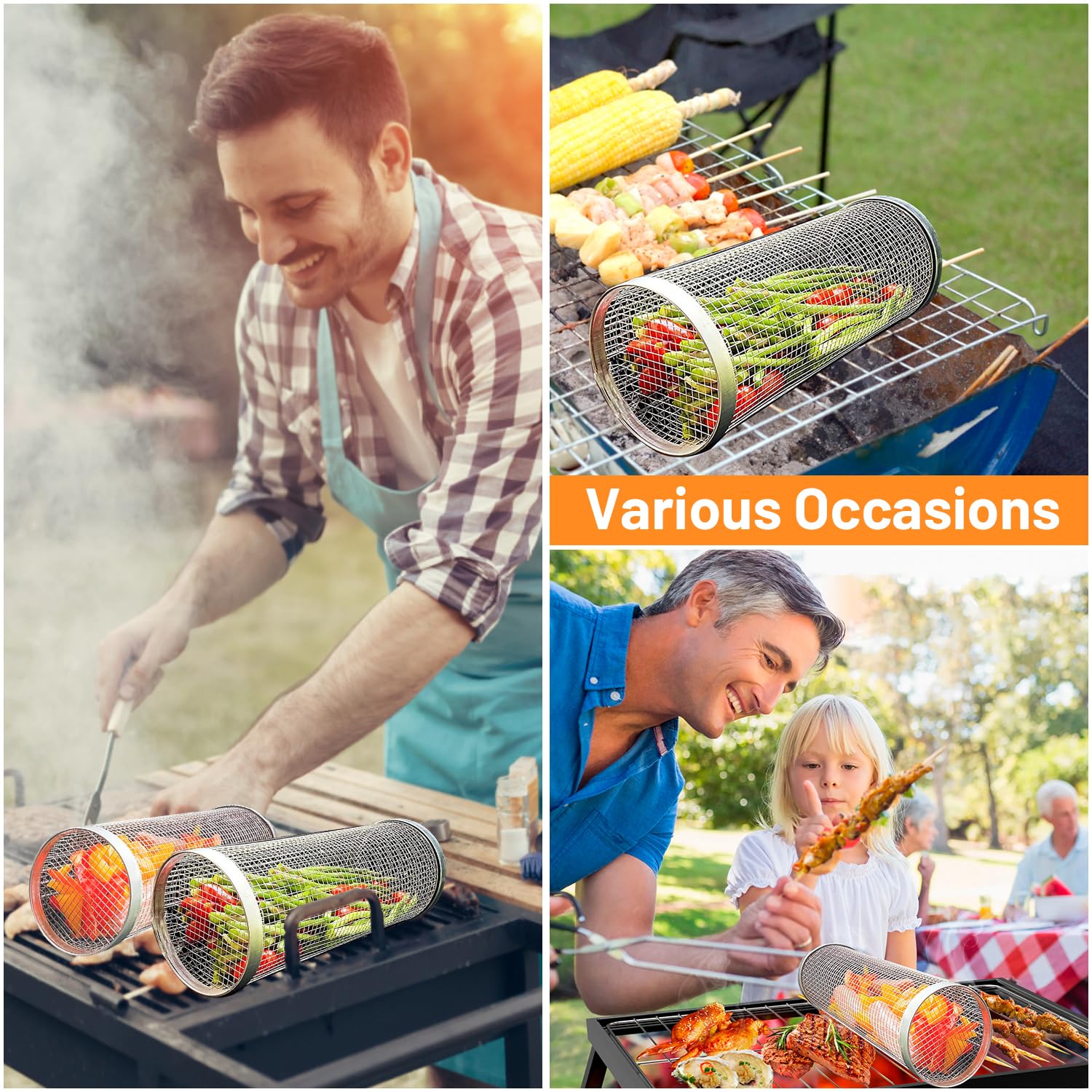 2 Buah Keranjang Pemanggang Be - Camping Cooking Gear Set ulasan dan harga