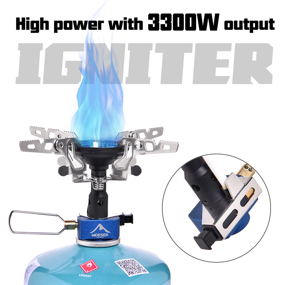 Kompor Gas Outdoor 3300W denga - Camping Cooking Burner ulasan dan harga