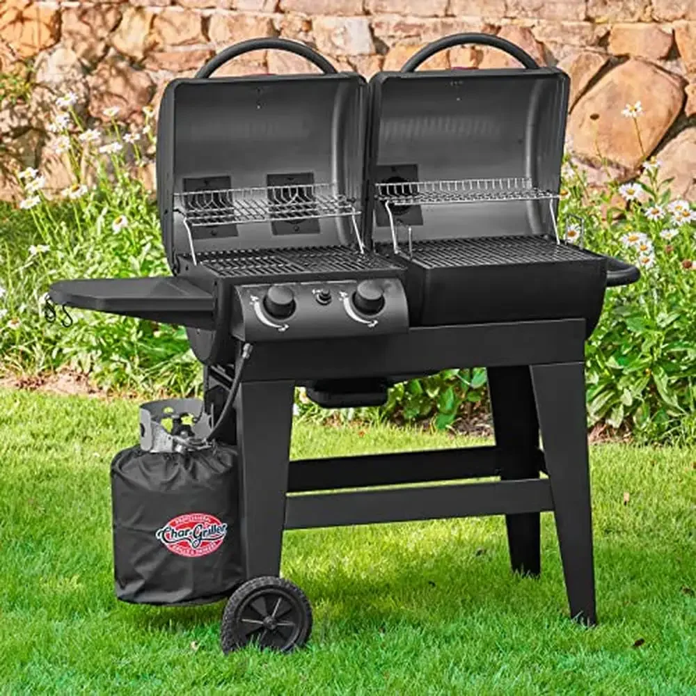 Kombo Pemanggang Gas & Arang 2 - Charcoal Chimney Starter ulasan dan harga