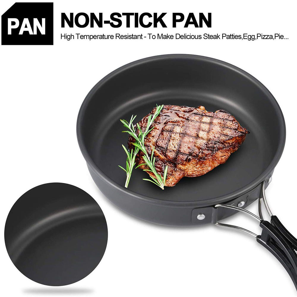 Set Peralatan Masak untuk Berk - Camping Cooking Pot Set ulasan dan harga