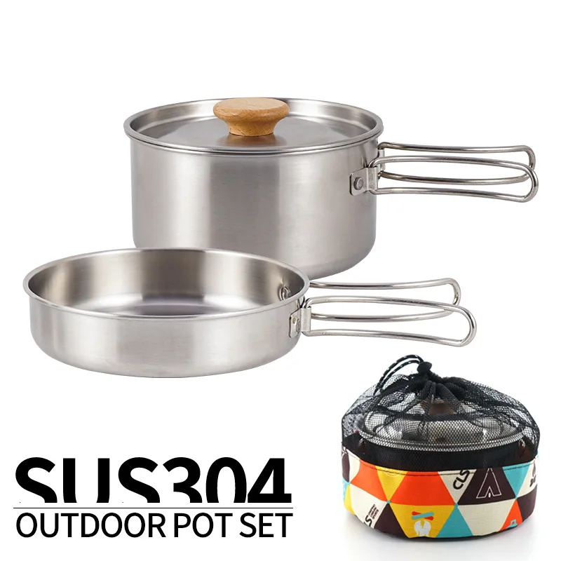 Set Peralatan Masak Lipat Luar - Camping Cooking Kit Box ulasan dan harga