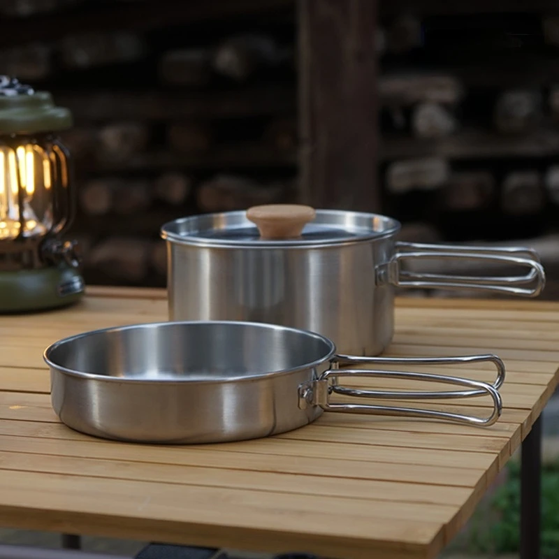 Set Peralatan Masak Lipat Luar - Camping Cooking Kit Box ulasan dan harga