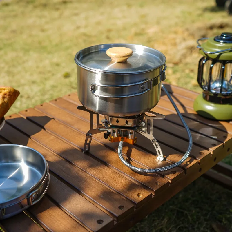 Set Peralatan Masak Lipat Luar - Camping Cooking Kit Box ulasan dan harga