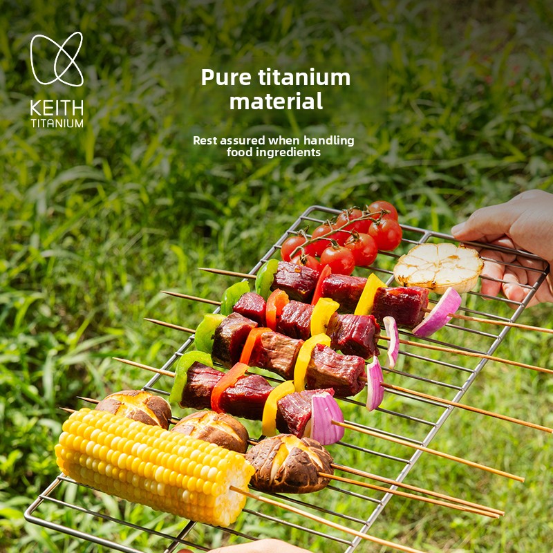 KEITH Jaring Panggangan Barbek - Camping Cooking Rack ulasan dan harga