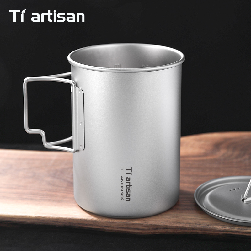 Tiartisan 750Ml/ 900Ml Mug Ber - Camping Cooking Set Lightweight ulasan dan harga