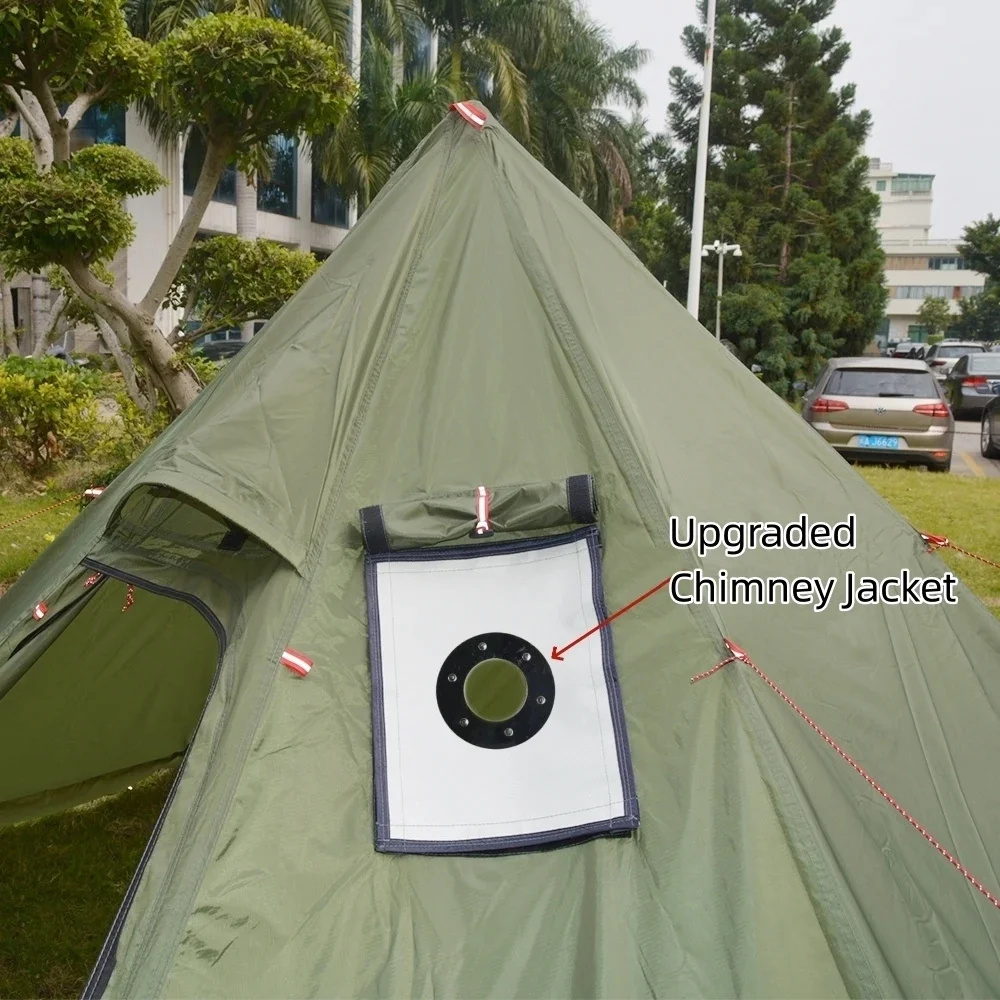 Tenda Piramida Baru dengan Rok - Campfire Cooking In Another World ulasan dan harga
