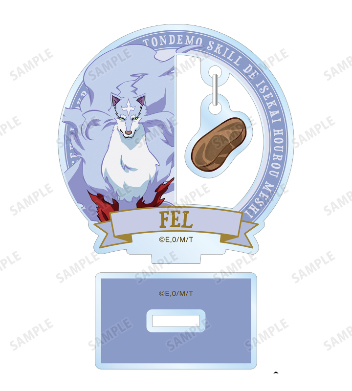 10cm Anime Acrylic Stand Model - Campfire Cooking In Another World ulasan dan harga