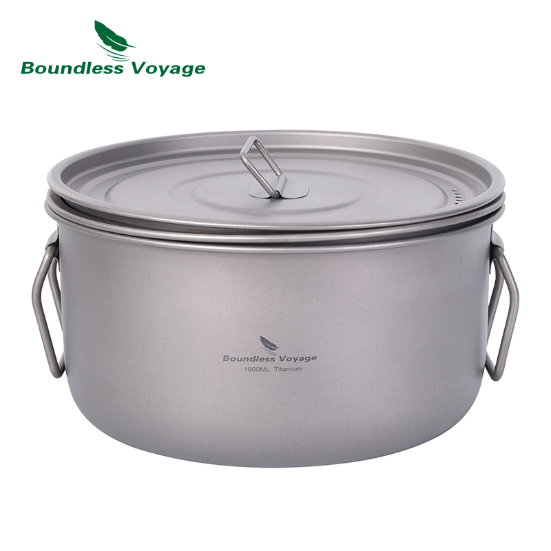 Boundless Voyage panci masak b - Camping Cooking Pot Set ulasan dan harga